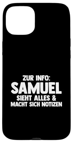 Samuel Hülle für iPhone 15 Plus Samuel Hülle für iPhone 15 Plus von Vorname Samuel