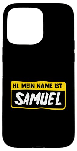 Samuel Hülle für iPhone 15 Pro Max Samuel Hülle für iPhone 15 Pro Max von Vorname Samuel