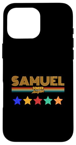 Samuel Hülle für iPhone 16 Pro Max Samuel Hülle für iPhone 16 Pro Max von Vorname Samuel
