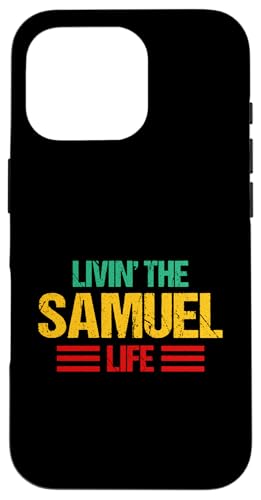 Samuel Hülle für iPhone 16 Pro Samuel Hülle für iPhone 16 Pro von Vorname Samuel