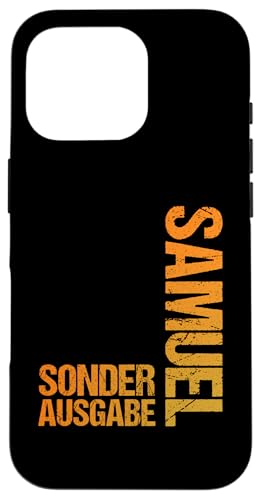 Samuel Hülle für iPhone 16 Pro Samuel Hülle für iPhone 16 Pro von Vorname Samuel