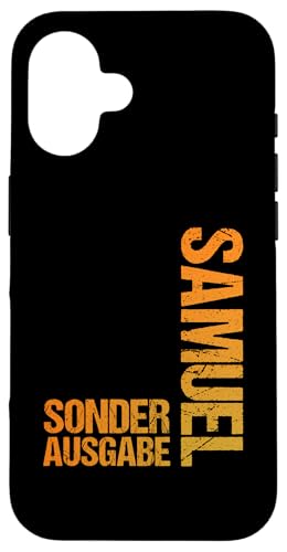 Samuel Hülle für iPhone 16 Samuel Hülle für iPhone 16 von Vorname Samuel
