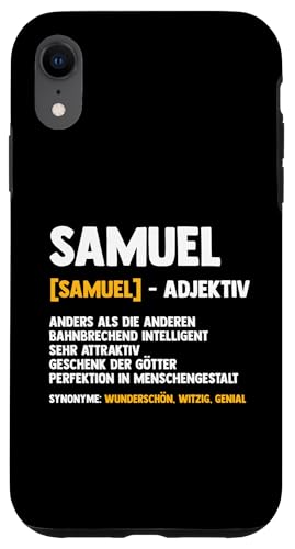 Samuel Hülle für iPhone XR Samuel Hülle für iPhone XR von Vorname Samuel