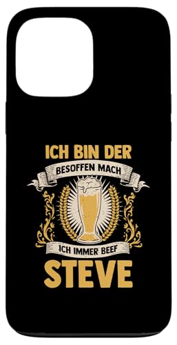 Bier Bierliebhaber Saufen Feiern Steve Hülle für iPhone 13 Pro Max Bier Bierliebhaber Saufen Feiern Steve Hülle für iPhone 13 Pro Max von Vorname Steve