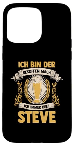 Bier Bierliebhaber Saufen Feiern Steve Hülle für iPhone 15 Pro Max Bier Bierliebhaber Saufen Feiern Steve Hülle für iPhone 15 Pro Max von Vorname Steve