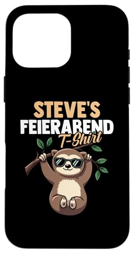 Faultier Steve Hülle für iPhone 16 Pro Max Faultier Steve Hülle für iPhone 16 Pro Max von Vorname Steve