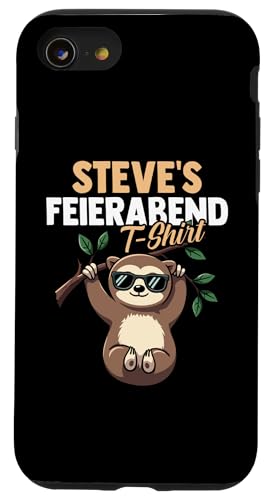 Faultier Steve Hülle für iPhone SE (2020) / 7 / 8 von Vorname Steve