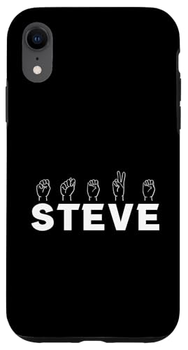 Gebärdensprache Steve Hülle für iPhone XR Gebärdensprache Steve Hülle für iPhone XR von Vorname Steve