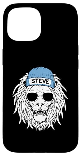 Löwe Steve Hülle für iPhone 15 Löwe Steve Hülle für iPhone 15 von Vorname Steve