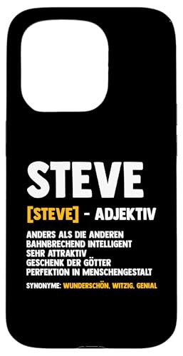 Steve Hülle für iPhone 15 Pro von Vorname Steve