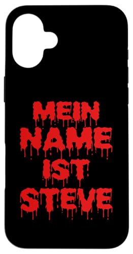 Steve Hülle für iPhone 16 Plus von Vorname Steve