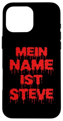 Steve Hülle für iPhone 16 Pro Max Steve Hülle für iPhone 16 Pro Max von Vorname Steve