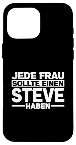 Steve Hülle für iPhone 16 Pro Max Steve Hülle für iPhone 16 Pro Max von Vorname Steve