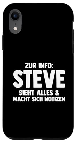 Steve Hülle für iPhone XR Steve Hülle für iPhone XR von Vorname Steve