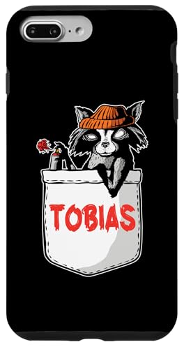 Waschbär Tobias Hülle für iPhone 7 Plus/8 Plus von Vorname Tobias Tobi