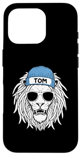 Löwe Tom Hülle für iPhone 16 Pro von Vorname Tom