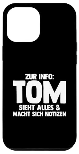 Tom Hülle für iPhone 12 Pro Max von Vorname Tom