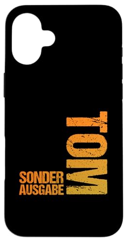Tom Hülle für iPhone 16 Plus von Vorname Tom