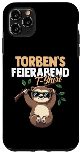 Faultier Torben Hülle für iPhone 11 Pro Max von Vorname Torben