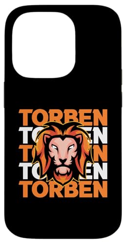 Löwe Torben Hülle für iPhone 14 Pro von Vorname Torben