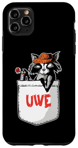 Waschbär Uwe Hülle für iPhone 11 Pro Max von Vorname Uwe
