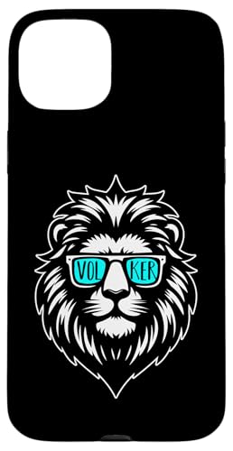 Löwe Volker Hülle für iPhone 15 Plus von Vorname Volker