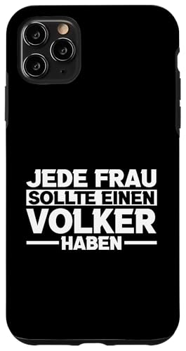 Volker Hülle für iPhone 11 Pro Max von Vorname Volker