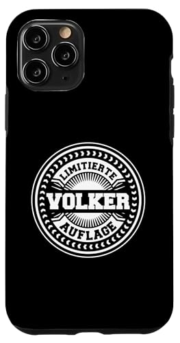 Volker Hülle für iPhone 11 Pro von Vorname Volker