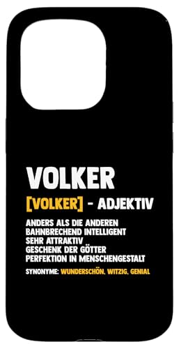 Volker Hülle für iPhone 15 Pro von Vorname Volker