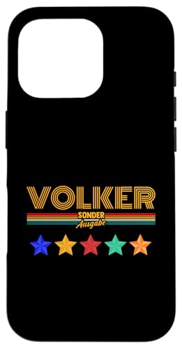Volker Hülle für iPhone 16 Pro von Vorname Volker