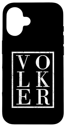 Volker Hülle für iPhone 16 von Vorname Volker