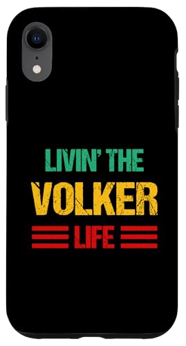 Volker Hülle für iPhone XR von Vorname Volker