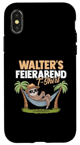 Faultier Walter Hülle für iPhone X/XS von Vorname Walter