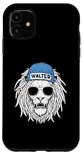 Löwe Walter Hülle für iPhone 11 von Vorname Walter