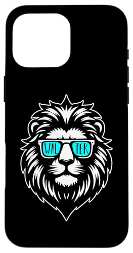 Löwe Walter Hülle für iPhone 16 Pro Max von Vorname Walter