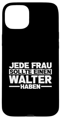 Walter Hülle für iPhone 15 Plus von Vorname Walter