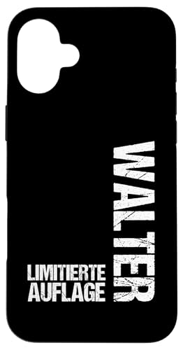 Walter Hülle für iPhone 16 Plus von Vorname Walter