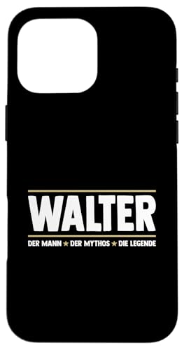 Walter Hülle für iPhone 16 Pro Max von Vorname Walter