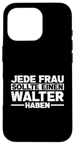 Walter Hülle für iPhone 16 Pro von Vorname Walter