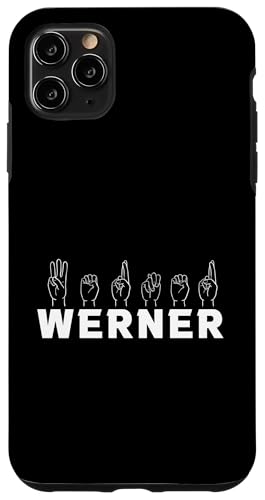 Gebärdensprache Werner Hülle für iPhone 11 Pro Max von Vorname Werner