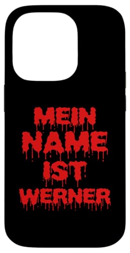 Werner Hülle für iPhone 14 Pro von Vorname Werner