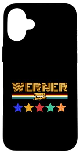 Werner Hülle für iPhone 16 Plus von Vorname Werner