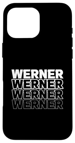 Werner Hülle für iPhone 16 Pro Max von Vorname Werner
