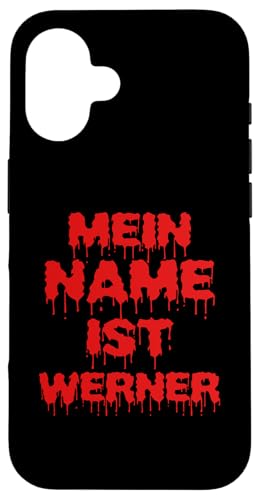 Werner Hülle für iPhone 16 von Vorname Werner