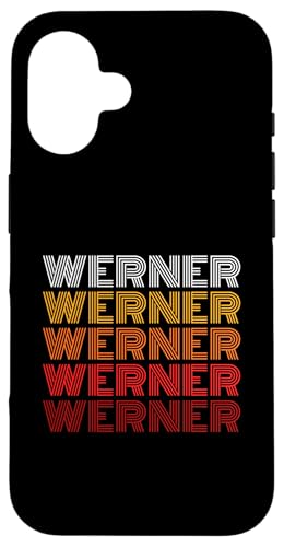 Werner Hülle für iPhone 16 von Vorname Werner