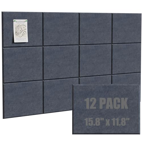 Vorshape 12 Stück große Korktafel, rechteckig, Filz-Wandfliesen, 122 x 122 cm, dekorative Pinnwand, Wand-Organizer für Zuhause, Büro, Schule, Dunkelgrau Vorshape 12 Stück große Korktafel, rechteckig, Filz-Wandfliesen, 122 x 122 cm, dekorative Pinnwand, Wand-Organizer für Zuhause, Büro, Schule, Dunkelgrau von Vorshape