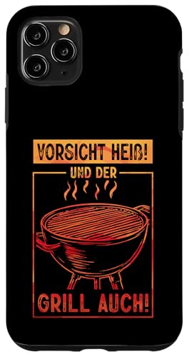 Vorsicht Heiß Und Der Grill Auch Grillparty Grillliebhaber Hülle für iPhone 11 Pro Max Vorsicht Heiß Und Der Grill Auch Grillparty Grillliebhaber Hülle für iPhone 11 Pro Max von Vorsicht Heiß Und Der Grill Auch BBQ Spruch Hobby