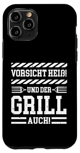 Vorsicht Heiß Und Der Grill Auch Grillparty Grillliebhaber Hülle für iPhone 11 Pro Vorsicht Heiß Und Der Grill Auch Grillparty Grillliebhaber Hülle für iPhone 11 Pro von Vorsicht Heiß Und Der Grill Auch BBQ Spruch Hobby
