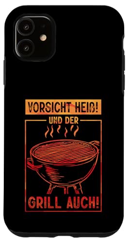 Vorsicht Heiß Und Der Grill Auch Grillparty Grillliebhaber Hülle für iPhone 11 Vorsicht Heiß Und Der Grill Auch Grillparty Grillliebhaber Hülle für iPhone 11 von Vorsicht Heiß Und Der Grill Auch BBQ Spruch Hobby