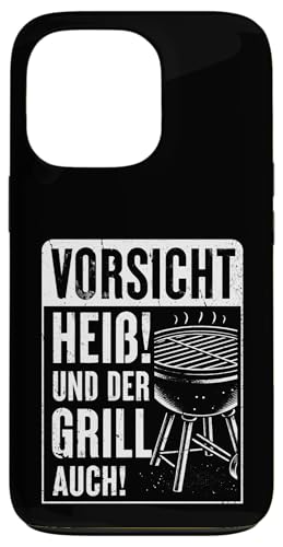 Vorsicht Heiß Und Der Grill Auch Grillparty Grillliebhaber Hülle für iPhone 13 Pro Vorsicht Heiß Und Der Grill Auch Grillparty Grillliebhaber Hülle für iPhone 13 Pro von Vorsicht Heiß Und Der Grill Auch BBQ Spruch Hobby